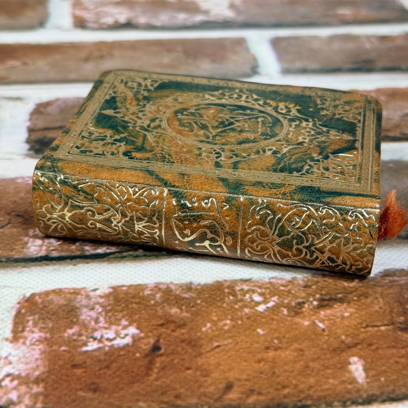 Antique Islam Islamic Mini Quran Book Egypt Al Azhar