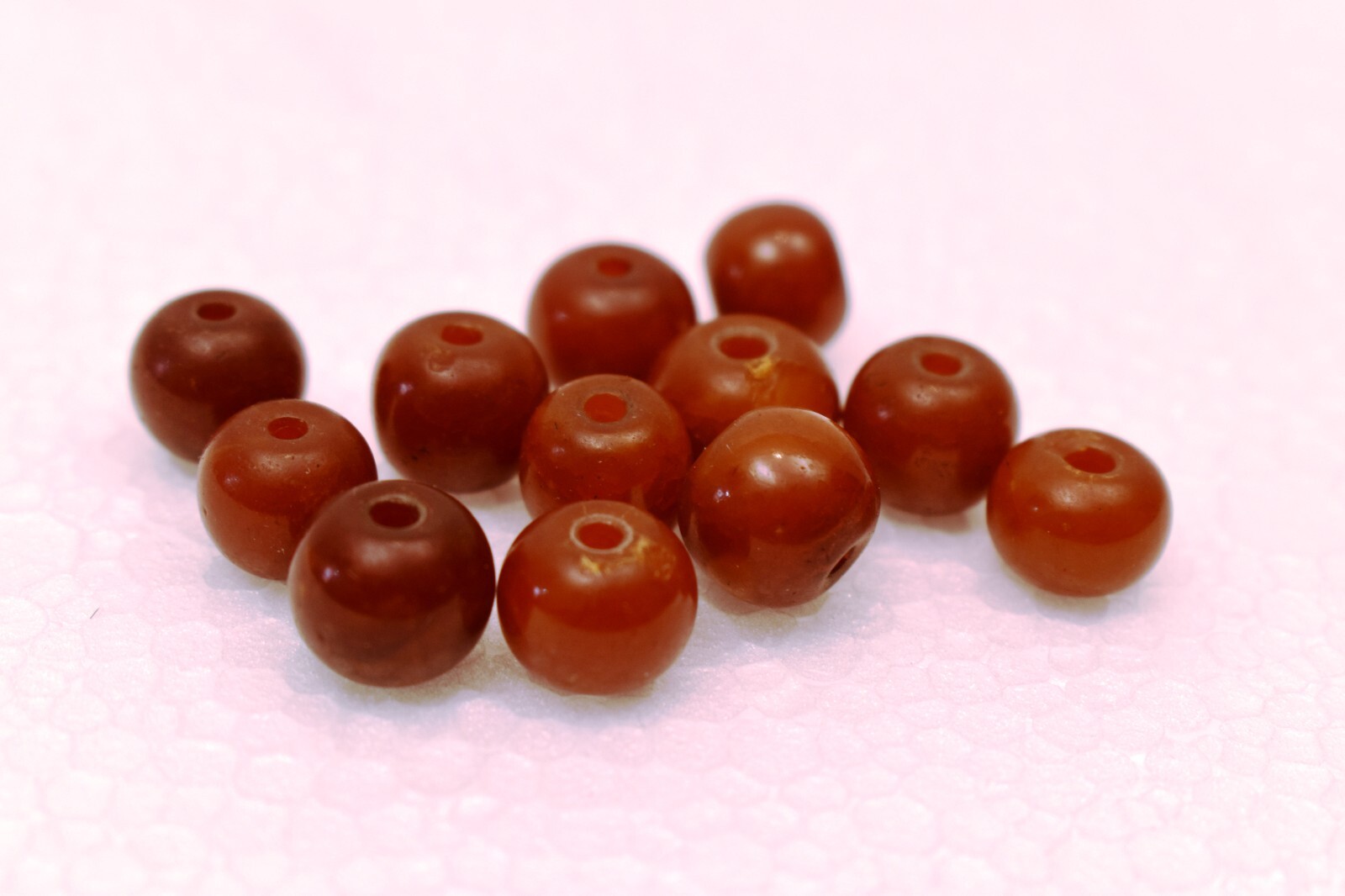 Antique Kerba Prayer Beads Original Islamic Genuine Baltic Amber 12Pc 7Grams "4