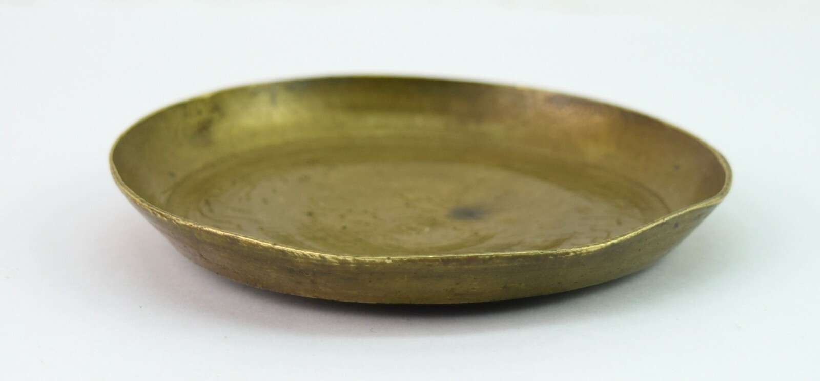 Antique Brass Islamic Calligraphic engraved “Magic” Plate 19th Century. G3-85