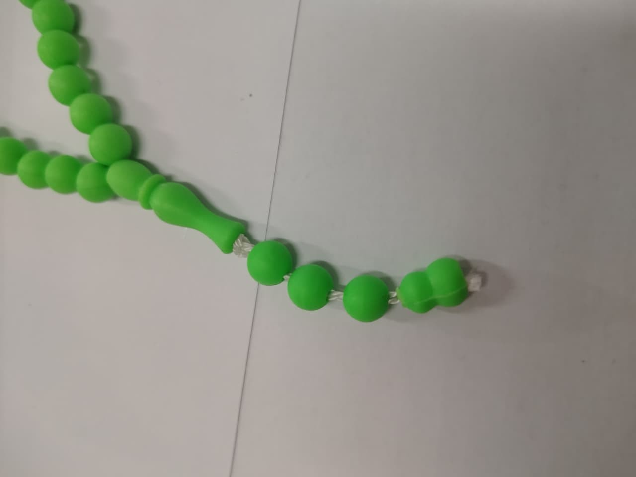 Green Musk Prayer Beads 99 Beads Islamic Tasbih Misbaha Tesbih Free Shipping