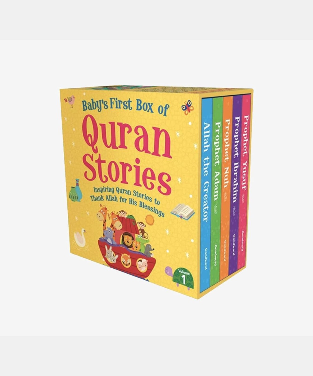 Baby’s First Box of Quran Stories – Islamic Board Books Set
