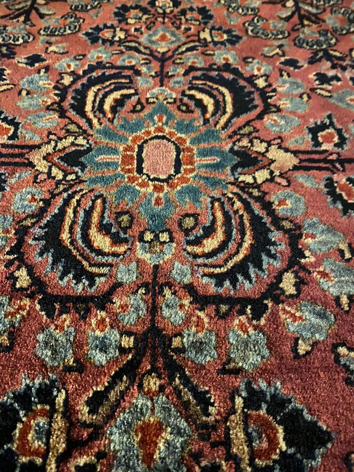 Vintage 1930’s Persian Small Rug Rare!
