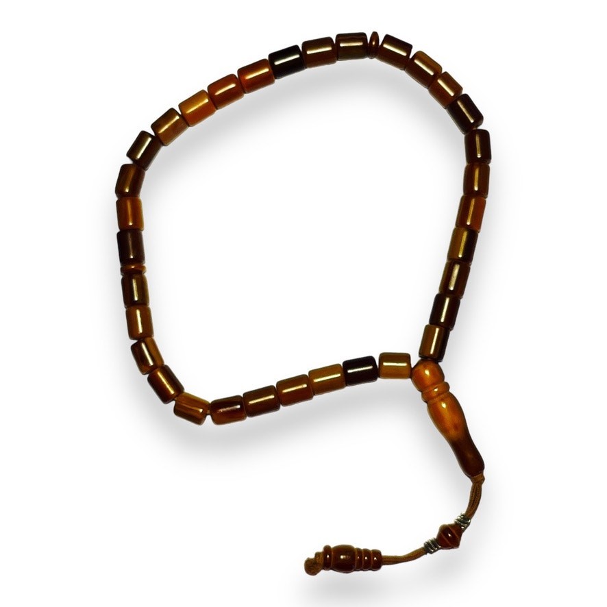 Prayer beads Vintage Bakelite Islamic 33 Bead Worry beads Religious gift