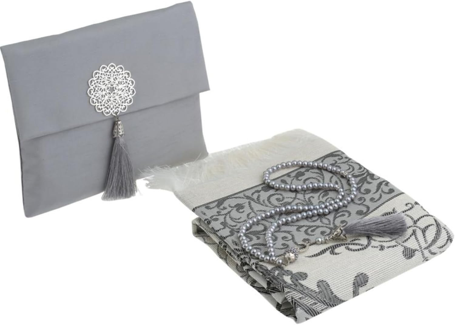Prayer Rug with Tasbih and Portable Bag, Muslim Gift for Women Men, for Ramadan