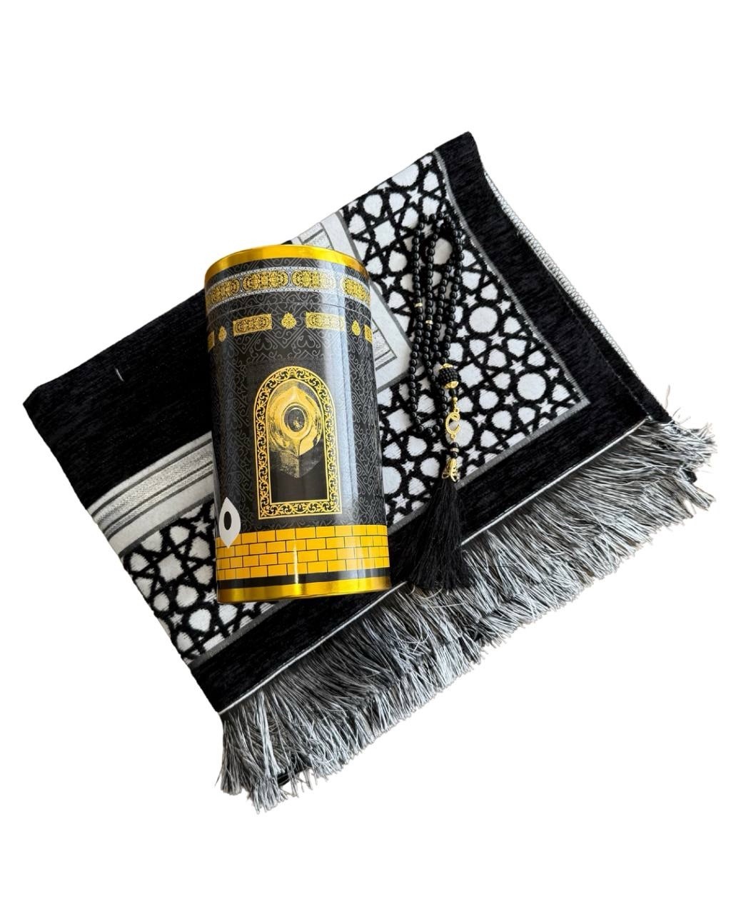 Islamic Prayer Rug High Quality Mat with tasbeeh and electronic tasbeeh for free