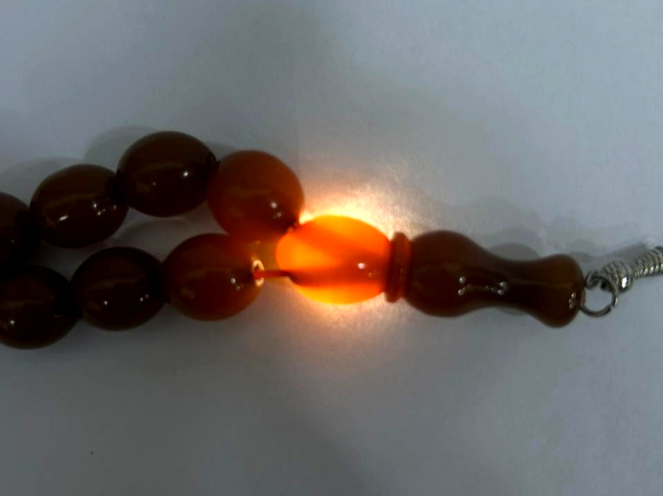 ISLAMIC PRAYER BEADS | MUSKY FATURAN | 33 PIECES | HANDCRAFTED