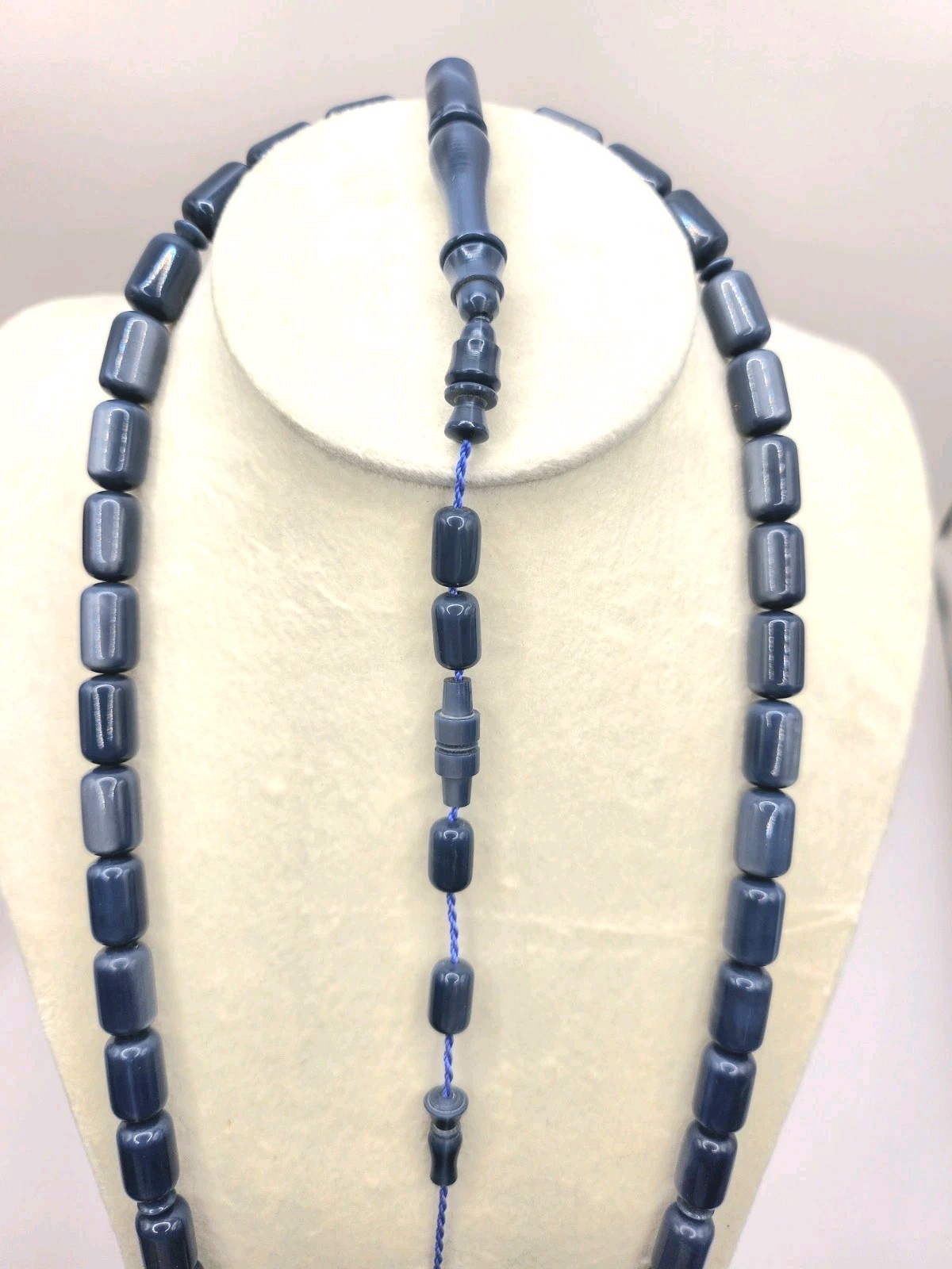 Antique Galalith Prayer Beads Tasbih 100Y-Old Material/Newly Handcrafted- غلاليت