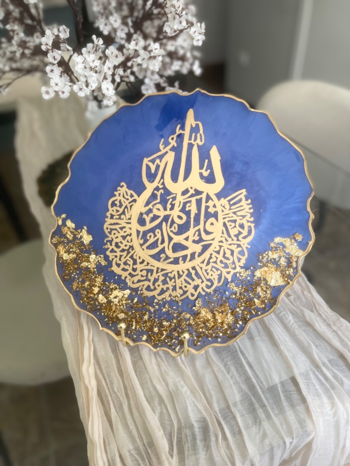 Resin Islamic Designs Made By BahrArts Beautiful Green, Black, White and more