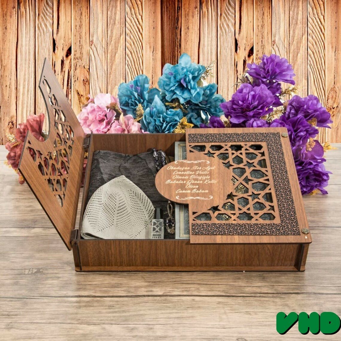 Customizable Islamic Gift Set For Men | Islamic Fathers Day Gift | Gift For Son