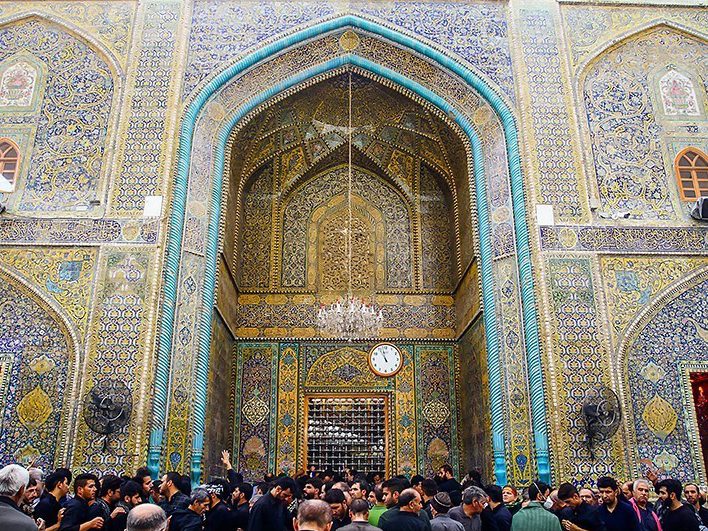 حرم مقدس امیرالمومنین علیہ السلام کا ایوان علما؛ شیعہ بزرگان دین کی آخری آرام گاہ