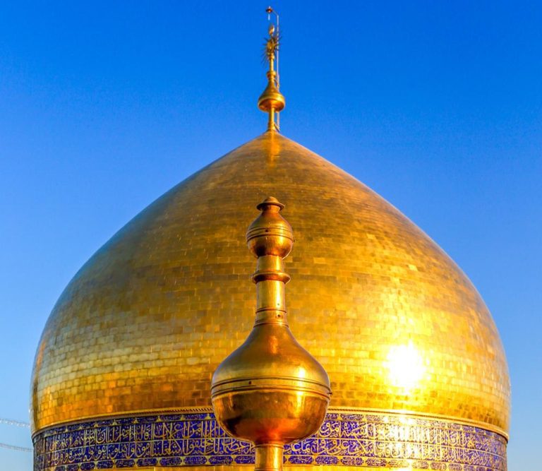 حرم مقدس امیرالمؤمنین علیہ‌السلام کی طلاکاری کی تاریخ