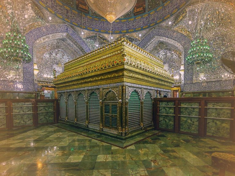 امام علی کی ضریح مطہر