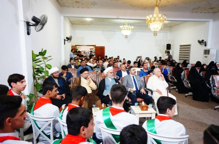 حرم مقدس امیرالمؤمنین علیہ‌السلام کے مرکز "المحسن" کی جانب سے نوجوانوں کے لیے منعقدہ پروگرام "علوی جوان " کا اختتام