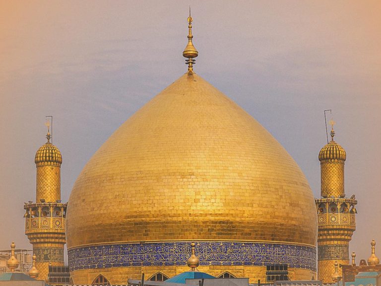 حرم امام علی کی طلاکاری