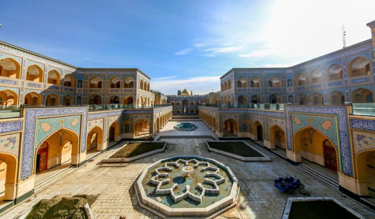 حرم امیرالمومین علیہ‌السلام کے حضرت زہرا سلام‌اللہ‌علیہا صحن اور شبستان کا تعارف