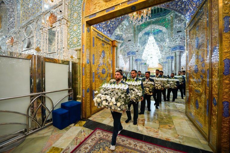 ولادتِ جناب زینب سلام‌اللہ‌علیہا کی مناسبت سے ضریحِ مطہر امیرالمؤمنین