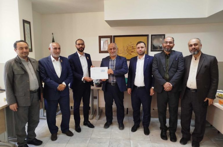 حرم مقدس امیرالمؤمنین علیہ‌السلام کے ثقافتی وفد کا ایران کا دورہ