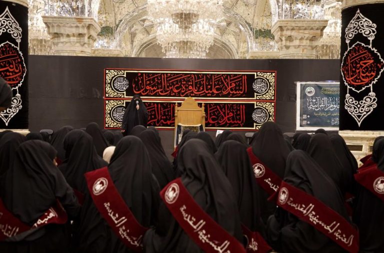 حرم مقدس امیرالمؤمنین علیہ‌السلام کی ’’الزہرا سلام‌اللہ‌علیہا قرآنی علوم فاؤنڈیشن‘‘ کی طالبات کی میزبانی