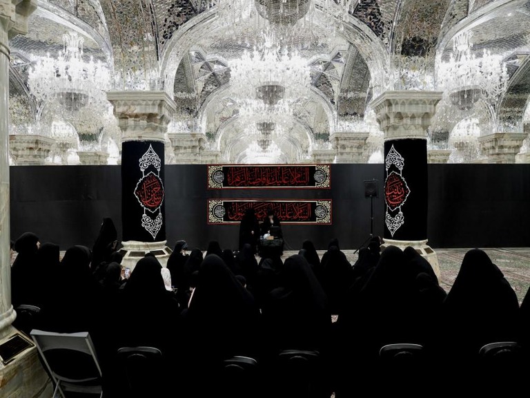 یوم شہادت حضرت فاطمہ سلام‌اللہ‌علیہا پر حرم مقدس امیرالمؤمنین علیہ‌السلام