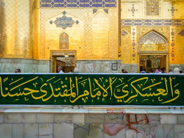 حرم مقدس امیرالمومنین علیہ‌السلام میں خوشی